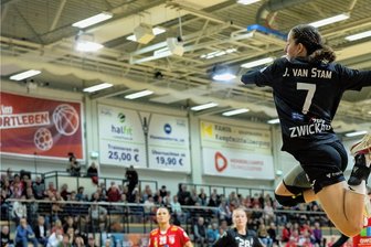 Wie lange gehen die Spielerinnen noch in Zwickau auf Torejagd? - Der Verein gehört zu den besten Deutschlands, nur die Spielstätte nicht. Die Ausnahmegenehmigung für die Neuplanitzer Halle läuft 2025 aus. 