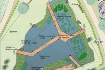 Wie Lichtensteins Naturbad eine Zukunft haben könnte - Entwurf von 2017 zur Revitalisierung und zum Umbau des Lichtensteiner Bades.
