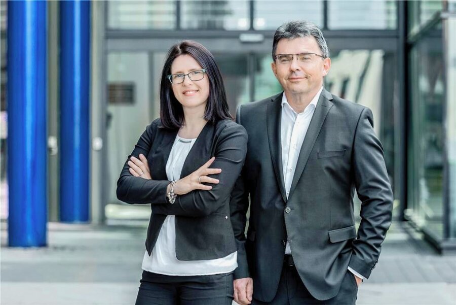 Wie Software aus Chemnitz Sparkassen effizienter macht - Nicole Lorenz bildet zusammen mit Thomas Schumann die Geschäftsführung von Axilaris. 