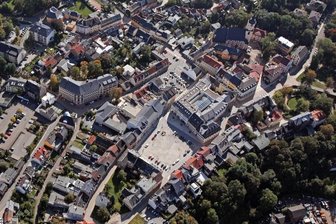 Wie soll sich Glauchau bis 2035 entwickeln? - Der Glauchauer Markt aus der Vogelperspektive: Welche Veränderungen mahnen die Einwohner an?