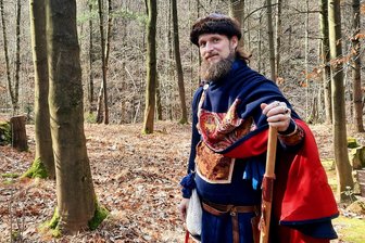 Wie vor 1000 Jahren im fernen Byzanz: Leipziger lebt Geschichte in Rochlitz - Rocco Richter nimmt gern mit auf eine Reise ins Mittelalter. Die Zeit vor über 1000 Jahren fasziniert ihn.