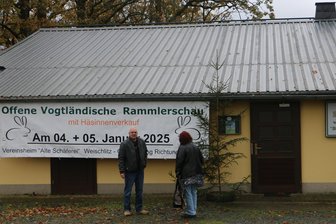 Wie Weischlitz seine Vereine unterstützt - Das Vereinshaus des Rassegeflügel- und Rassekaninchenzuchtverein Weischlitz.