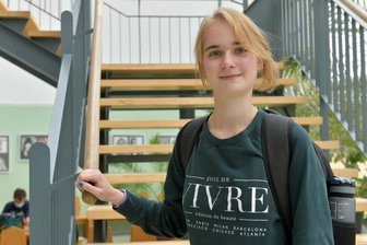 Wie wird man ein Sprachtalent? - Frances Möller ist eines der Sprachtalente am Bernhard-von-Cotta-Gymnasium Brand-Erbisdorf.