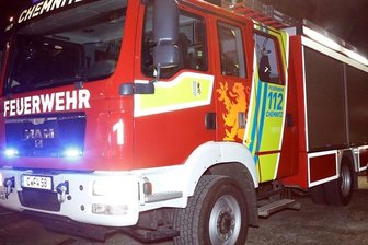 Wieder brennt eine Gartenlaube in Chemnitz -