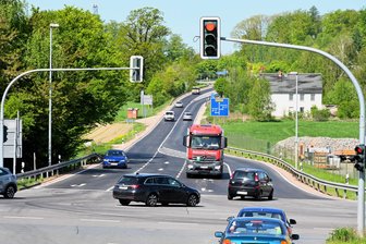 Wieder freie Fahrt bis Mittweida: Autobahnzubringer zur A 4 in Hainichen ist endlich fertig - Der Autobahnzubringer in Hainichen ist am Mittwoch freigegeben worden.