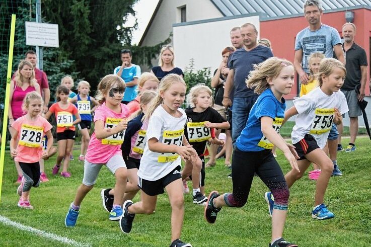 Wieder mehr Sportler im Vogtland - Über 800 Kinder und Jugendliche haben sich im vergangenen Jahr bei Vereinen angemeldet. Die SG Jößnitz als größter Sportverein im Vogtland, hier ein Bild vom Leichtathletik-Sportfest im Sommer, hat auch die meisten Nachwuchssportler in den eigenen Reihen. 