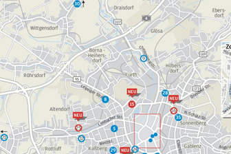 Wieder neue Baustellen im Stadtgebiet - 