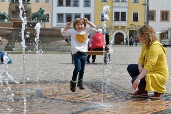 Wieder ohne Mundschutz in die Innenstadt -