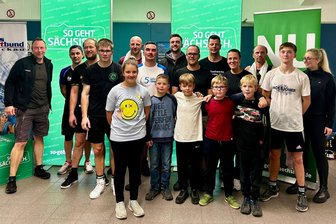 Wieso die Radballer des RV Edelweiß Fraureuth derzeit doppelt Grund zur Freude haben - Mit einem guten Team war der RV Edelweiß Fraureuth bei der Vereins-Challenge des Landessportbundes vertreten.