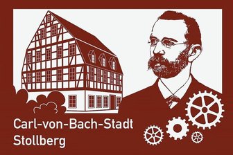 Willkommen in der Carl-von-Bach-Stadt Stollberg - Das ist der Entwurf für das Autobahnschild, das demnächst an der A72 für die Stadt Stollberg Werbung machen soll. Mehr als 300 dieser sogenannten Unterrichtungstafeln gibt es in Sachsen.