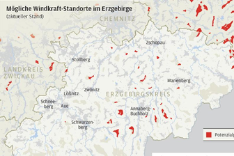 Windkraft-Gebiete schrumpfen weiter - 