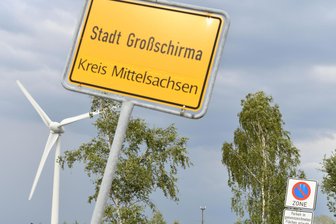 Windpark-Pläne in Großschirma stoßen auf Widerstand - Am Gewerbegebiet „Am Steinberg“ sind drei neue Windkraftstandorte in Planung.