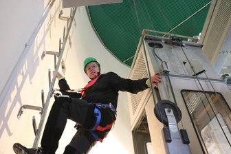 Windräder, Quietsche-Enten und Einkaufstrubel: Das ist los zwischen Freiberg und Erlau - Im Windpark Erlau öffnen die Windkraftanlagen ihre Türen und gewähren besondere Einblicke.