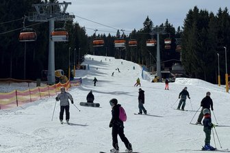 Wintersaison am Keilberg geht zu Ende - Auf dem Keilberg herrschen noch gute Bedingungen zum Skifahren.