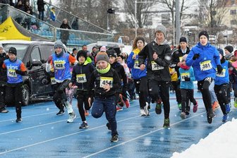 Winterschlusslauf des LV Mittweida: 93 Läufer trotzen Nässe -