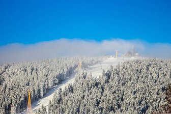 Winterzauber auf dem Fichtelberg -