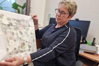 „Wir brauchen viel Licht“: Wie Auerbach seinen Park umbaut - Der Goethe-Park soll ein lichtdurchfluteter Ort mit vielen Bänken werden, so Landschaftsarchitektin Dagmar Badock zum Entwurf.