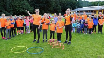 "Wir nehmen alle Kinder mit" - Nachwuchssorgen kennt die Wohnsportgemeinschaft Schwarzenberg-Wildenau in der Leichtathletik nicht. Schon Vorschüler lockt das abwechslungsreiche Spiel- und Spaßtraining an.