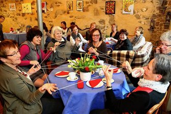 Wirtschaftsfrauen im Landkreis knüpfen Netzwerke - Netzwerktreffen haben Tradition in Mittelsachsen: Hier 2016 das Frauennetzwerk Mittelsachsen. 