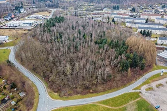 Wismut plant in Aue-Bad Schlema große Baumpflanz-Aktion - So sah die alte Bergbauhalde 65 in Bad Schlema noch Anfang 2018 aus. Später waren dort alle Bäume gefällt worden, um die Aufschüttung sanieren zu können.