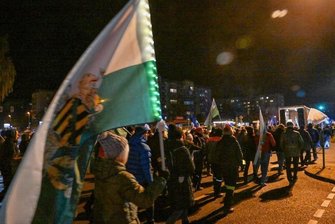 Wissenschaftler der TU Chemnitz prognostiziert 2023 als entscheidendes Jahr für die Kulturhauptstadt - Dieselben Akteure, immer neue Themen: Wöchentlicher Montagsprotest in der Chemnitzer Innenstadt. 