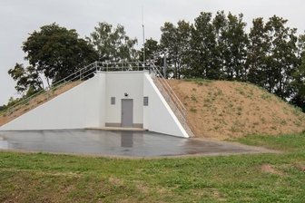 Wo 300.000 Liter Trinkwasser für Hohenstein-Ernstthal lagern - Auf dem Pfaffenberg bei Hohenstein-Ernstthal hat der regionale Wasserversorger einen neuen Behälter gebaut.
