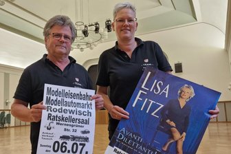 Wo Angelika Milster ihre Robe bügelte und Abiturienten Türen aushoben: Scheidender Chef des Ratskellersaals Rodewisch verrät letzte Geheimnisse - Rockmusik-Fan Peter Vogt (64) übergibt an die Blasmusikerin Philine Schlottke (47). Ab August ist sie die Kulturmanagerin im Rodewischer Ratskeller.