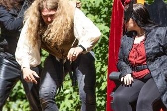 Wo der Teufel thront - Am Sonntag fand die Generalprobe von "Der Spielmann und der Teufel" statt.