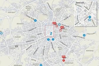 Wo es auf den Straßen eng werden kann - 