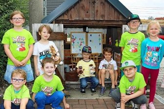 Wo es sich Fuchs und Elster gemütlich machen - Nicht nur für die Mädchen und Jungen aus dem Ruppertsgrüner "Kinderland" ist das Märchenhaus bei den Spaziergängen ein Muss. 