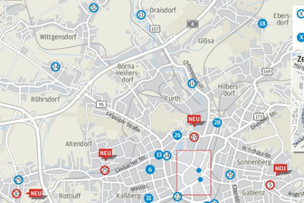 Wo es wegen Baustellen eng werden kann - 