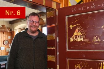 Wo große Politik noch am Stammtisch gemacht wird - Frank Roch hat gut lachen. In seinem traditionsreichen Gasthof Morgensonne hat er gleich mehrere Türen, die die Blicke der Gäste auf sich ziehen.