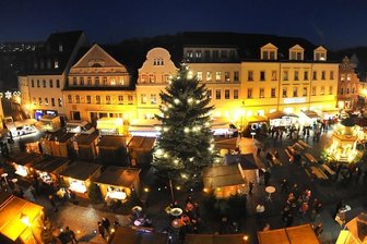 Wo im Advent noch gefeiert werden soll - Kann der Weihnachtsmarkt in Hainichen in diesem Jahr stattfinden? Oberbürgermeister Dieter Greysinger ist skeptisch.