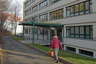 Wo in Crimmitschau bald gebaut wird - Auch im Gymnasium am Wasserberg geben sich die Handwerker bald die Klinke in die Hand.