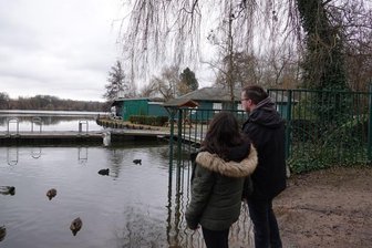Wo sich Parkbesucher stärken sollen - In der Nähe der Bootsanlegestelle am Schwanenteich könnte demnächst ein Imbiss stehen.