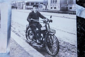 Wo sind die Nachfahren der Marienberger Fahrzeugfabrik Mafa? - Ein Motorrad, das in der Marienberger Fahrzeugfabrik gebaut wurde.