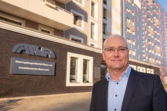 Wohnen im Stadtzentrum liegt im Trend: Plauener Wohnungsbaugesellschaft reagiert mit weiteren Modernisierungen - Ulrich Jacob steht seit rund zwei Jahren als alleiniger Geschäftsführer an der Spitze der städtischen Wohnungsbaugesellschaft (WBG).