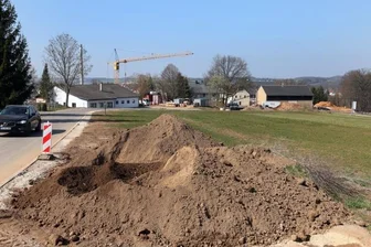 Wohngebiet in Reinholdshain wird nach Protesten wohl kleiner ausfallen - Auf dieser Wiese an der Oberen Straße/Ecke Ringstraße in Reinholdshain soll das neue Wohnbaugebiet entstehen.