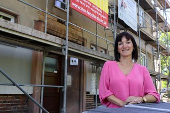 Wohnungsbau-Genossenschaft des Handwerks in Glauchau: Verjüngter Vorstand startet mit Investitionen durch - Anja Jesche ist seit zwei Jahren Vorstand der Wohnungsbau-Genossenschaft des Handwerks.