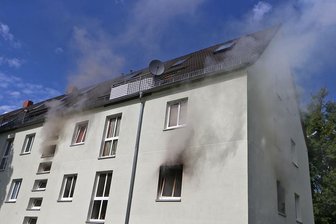 Wohnungsbrand an der Dresdner Straße -