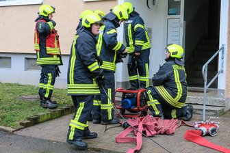 Wohnungsbrand an der Erzstraße in Schwarzenberg -