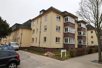 Wohnungssanierung in Glauchau geht nur mit Kredit - Die Sanierungsarbeiten an der Wettiner Straße in Glauchau sollen weitergehen. Doch dafür braucht es viel Geld.