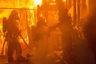 Wolkenstein: Zwei Bungalows in Flammen - Keine Verletzten -