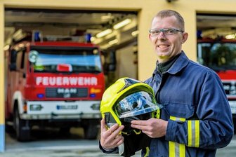 Wolkensteins frischgewählter Wehrleiter will Neustart wagen - Lars Neubert leitet die Freiwillige Feuerwehr Wolkenstein.