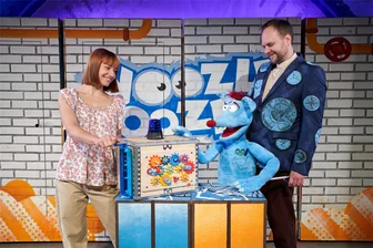 Woozle Goozle kommt ins Kulturhaus Aue - Die blaue Klappmaulpuppe Woozle Goozle kommt mit einem Familienmusical nach Aue.