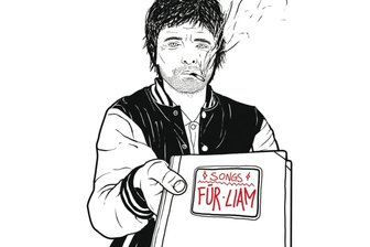 Wunder geschehen: Die Krawallbrüder von Oasis sind zurück! - Das Cover der Kraftklub-Single „Songs Für Liam“.