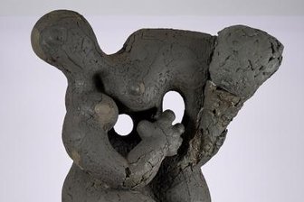 Zärtlicher Koloss - Jacques Lipchitz - Blickfang der Chemnitzer Ausstellung: Jacques Lipchitz' Plastik "Benediction". 