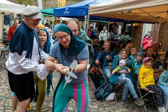Zauberhafte Momente trotz Dauerregen: Das sind die schönsten Bilder von der Burg der Märchen in Kriebstein - 