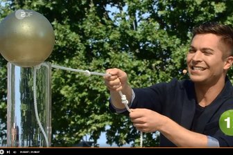 "ZDF-Fernsehgarten": Sender prüft Schummelvorwürfe bei Gewinnspiel - Das Knotenspiel. Hat sich die Moderatorin am Ende verzählt?