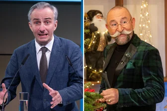 ZDF schaltet Sender ab: So sehen Sie Böhmermann, „Bares für Rares“ & Co. weiterhin - Verschwinden bei SD-Zuschauern bald vom Bildschirm: Jan Böhmermann (l.) und „Bares für Rares“-Moderator Horst Lichter. (Montage)